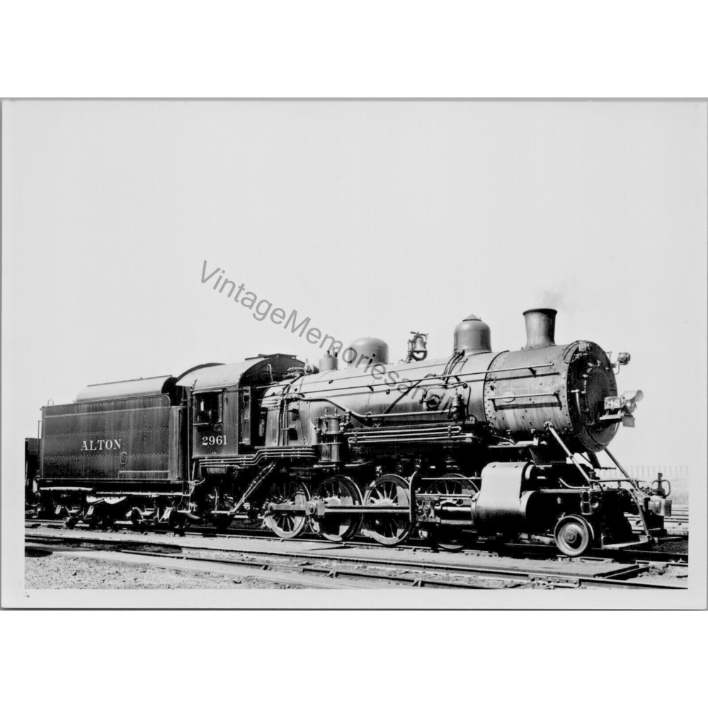 VTG The Alton Railroad Company 2961 Steam‎ Locomotive "The Only Way" T2-6